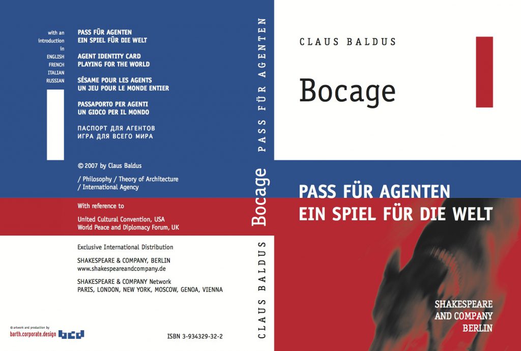 Bocage-Pass für Agenten-Cover-2007-ISBN 3-934329-32-2
